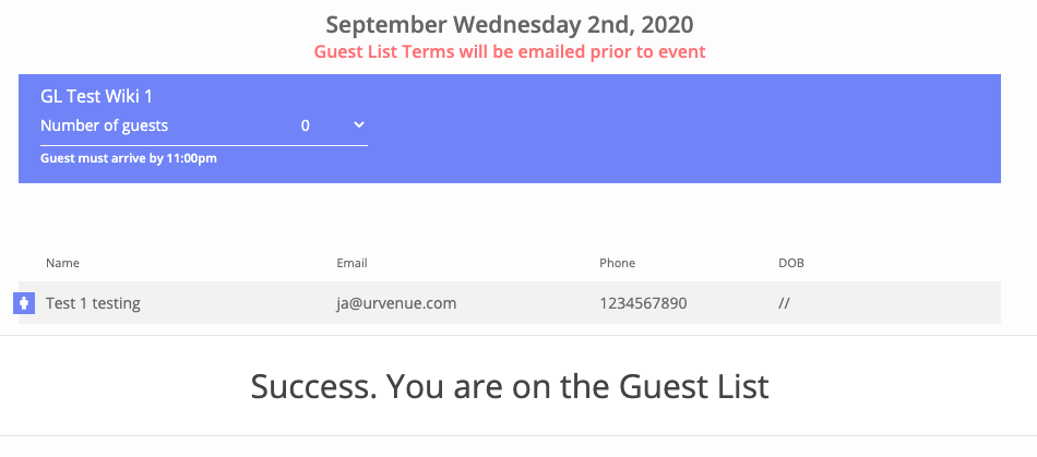 Guest 0, Wiki